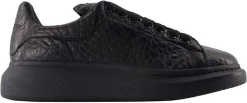 Alexander mcqueen Leather sneakers Black Dames