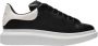 Alexander mcqueen Leather sneakers Black Heren - Thumbnail 1