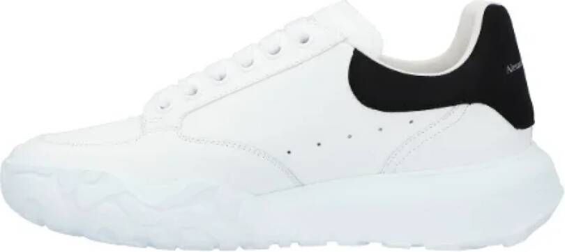 Alexander mcqueen Leather sneakers Black Heren