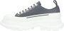 Alexander mcqueen Leather sneakers Gray Dames - Thumbnail 1