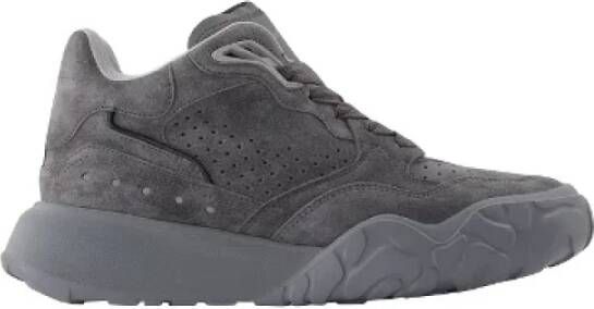 alexander mcqueen Leather sneakers Gray Heren