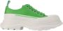 Alexander mcqueen Leather sneakers Green Dames - Thumbnail 1