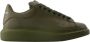 Alexander mcqueen Leather sneakers Green Dames - Thumbnail 1