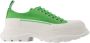 Alexander mcqueen Leather sneakers Green Dames - Thumbnail 1