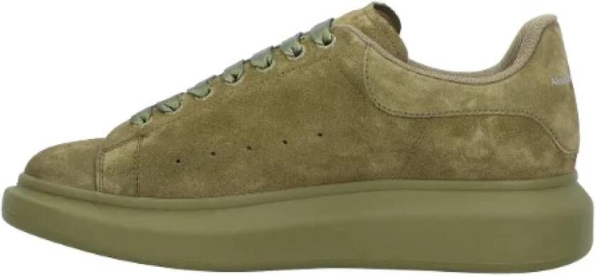 Alexander mcqueen Leather sneakers Green Heren