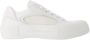 Alexander mcqueen Leather sneakers White Dames - Thumbnail 1