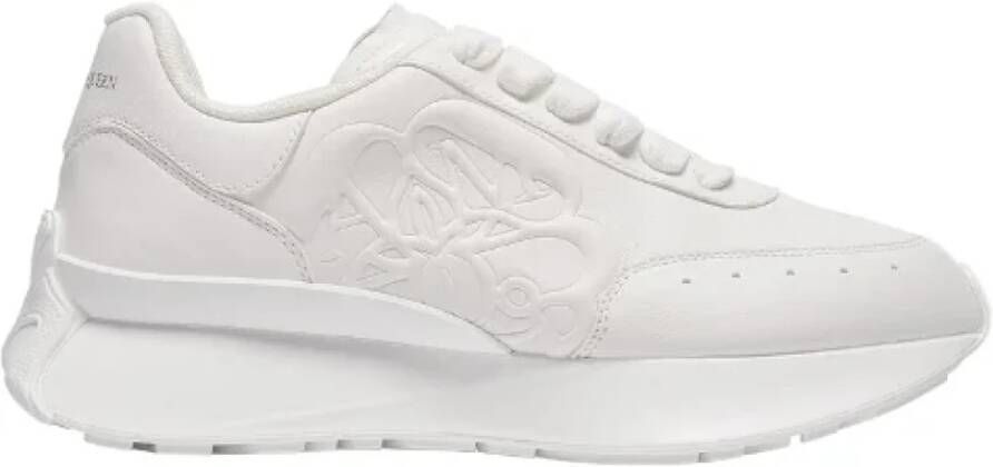 Alexander mcqueen Leather sneakers White Dames