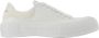 Alexander mcqueen Leather sneakers White Dames - Thumbnail 1