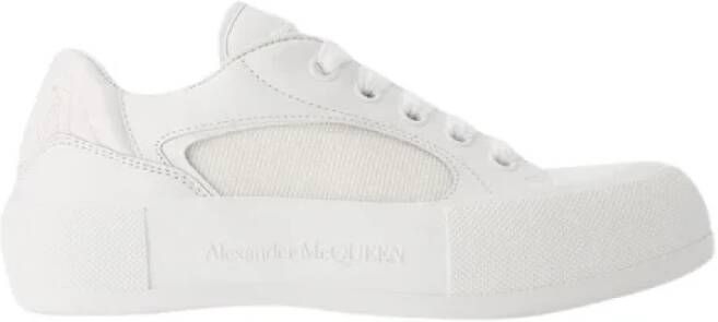 Alexander mcqueen Leather sneakers White Dames