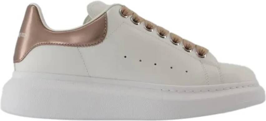 Alexander mcqueen Leather sneakers White Dames