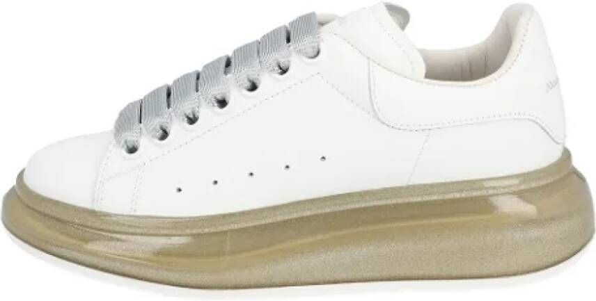 alexander mcqueen Leather sneakers White Dames