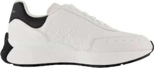 Alexander mcqueen Leather sneakers White Dames