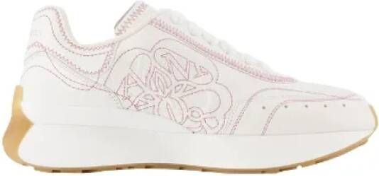 Alexander mcqueen Leather sneakers White Dames