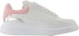 Alexander mcqueen Leather sneakers White Dames - Thumbnail 1