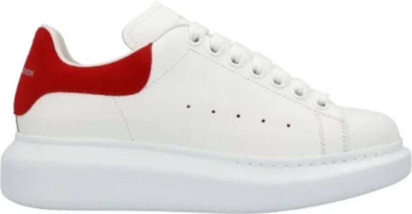 alexander mcqueen Leather sneakers White Dames