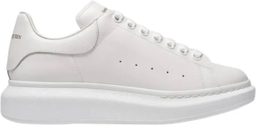 Alexander mcqueen Leather sneakers White Heren