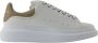 Alexander mcqueen Leather sneakers White Heren - Thumbnail 1