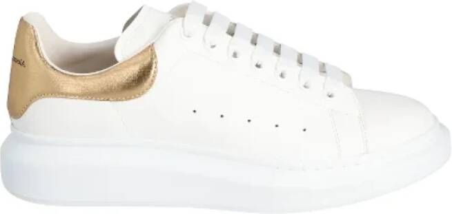 alexander mcqueen Leather sneakers White Heren