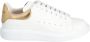 Alexander mcqueen Leather sneakers White Heren - Thumbnail 1