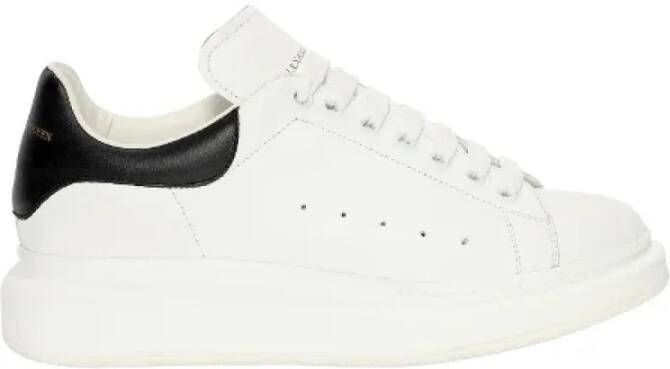 Alexander mcqueen Leather sneakers White Heren