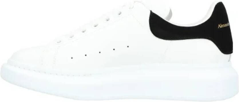 Alexander mcqueen Leather sneakers White Heren