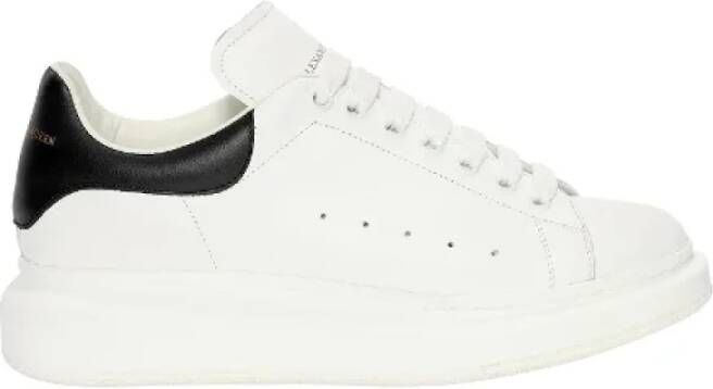 Alexander mcqueen Leather sneakers White Heren