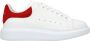 Alexander mcqueen Leather sneakers White Heren - Thumbnail 1