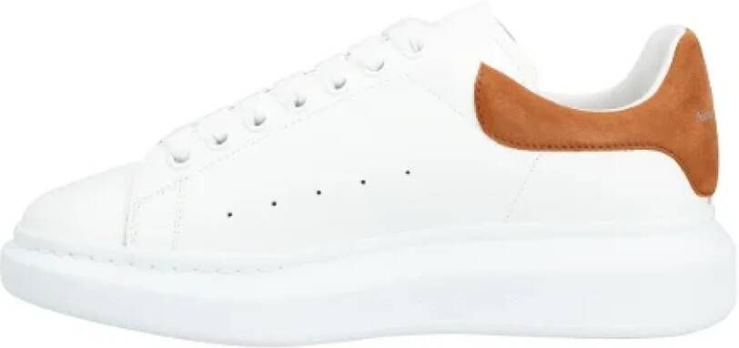 Alexander mcqueen Leather sneakers White Heren