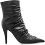 Alexander mcqueen Leren enkellaarzen Black Dames - Thumbnail 1