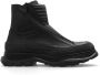 Alexander mcqueen Zwarte Tread Slick Enkellaarzen Black Heren - Thumbnail 11