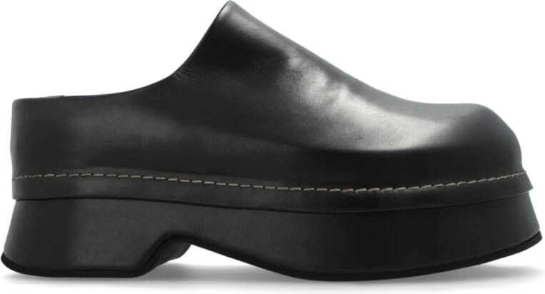 Alexander mcqueen Leren platform laarzen Black Heren