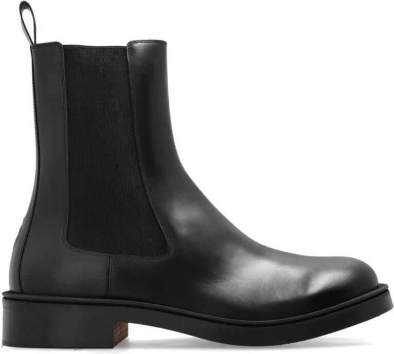 alexander mcqueen Leren schoenen Black Heren