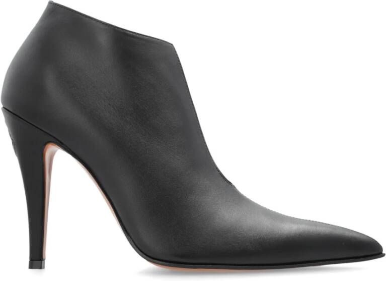 Alexander mcqueen Leren schoenen met hak Black Dames