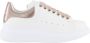 Alexander mcqueen Wit Beige Leren Oversized Sneakers White Dames - Thumbnail 7