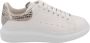 Alexander mcqueen Leren sneakers met Dragonfly Print White Heren - Thumbnail 1