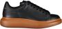 Alexander mcqueen Leren Sneakers Ronde Neus Black Heren - Thumbnail 1