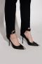 Alexander mcqueen Glanzende Leren Pumps met Puntige Neus Black Dames - Thumbnail 1