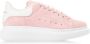 Alexander mcqueen Luxe Suede Oversized Sneakers voor Vrouwen Pink Dames - Thumbnail 1