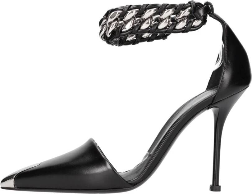 Alexander mcqueen Met hak zwart Black Dames