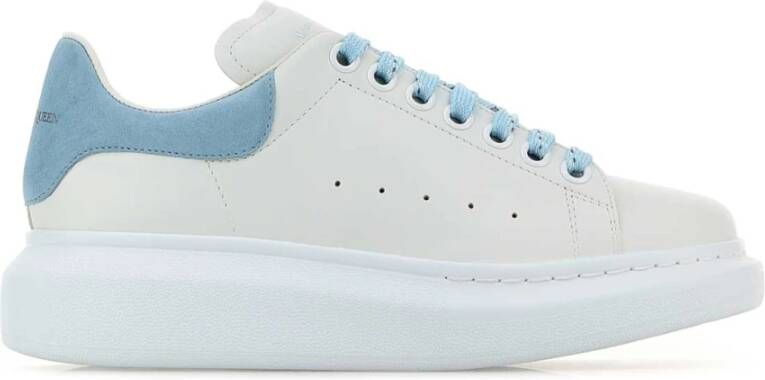 Alexander mcqueen Blauwe Sneakers voor Vrouwen White Dames