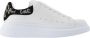 Alexander mcqueen Oversized sneakers in zwart en wit leer Meerkleurig Dames - Thumbnail 1