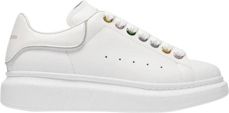 Alexander mcqueen Oversized Sneakers Vrouwen Italië Vetersluiting White Dames