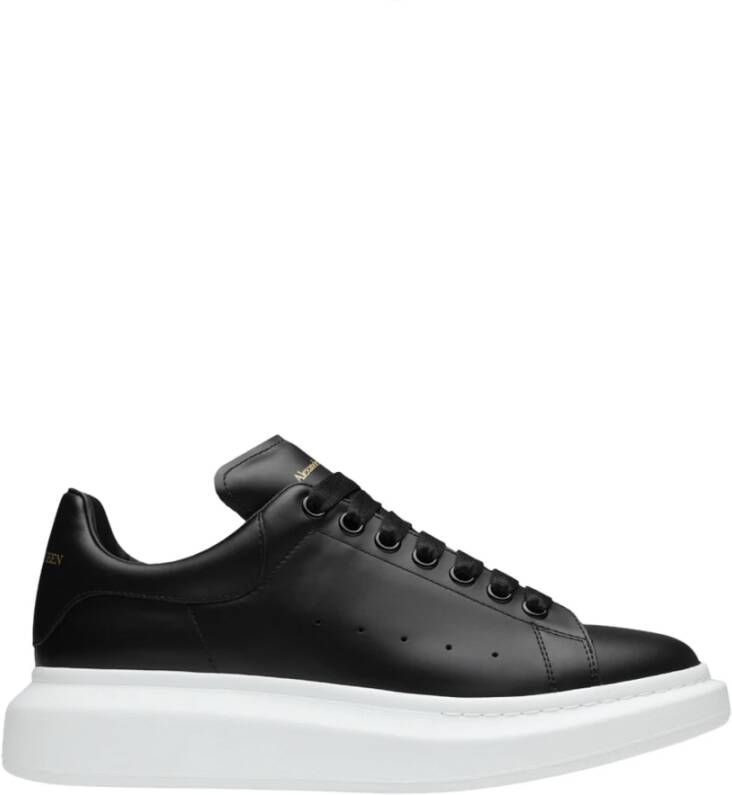 alexander mcqueen Oversized Sneakers Vrouwen Leer Rubber Black Dames