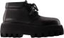 Alexander mcqueen Plastic boots Black Heren - Thumbnail 1