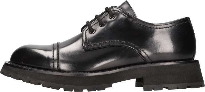 Alexander mcqueen Platte schoenen Zwart Black Heren