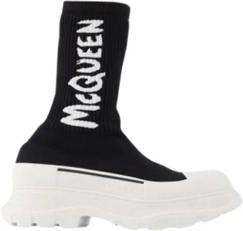 Alexander McQueen Pre-owned Canvas sneakers Black Dames