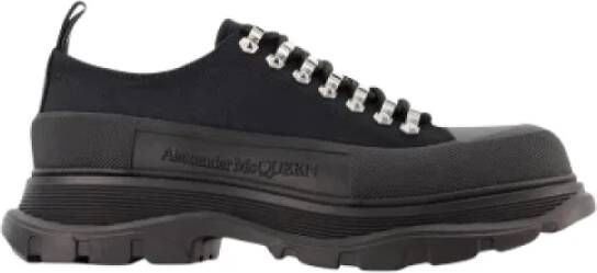 Alexander McQueen Pre-owned Canvas sneakers Black Heren