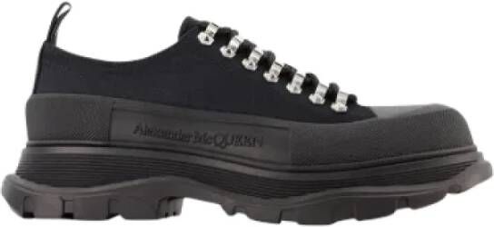 Alexander McQueen Pre-owned Cotton sneakers Black Heren