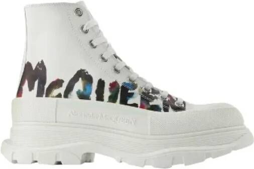 Alexander McQueen Pre-owned Cotton sneakers Multicolor Heren