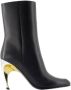 Alexander McQueen Pre-owned Leather boots Black Dames - Thumbnail 1